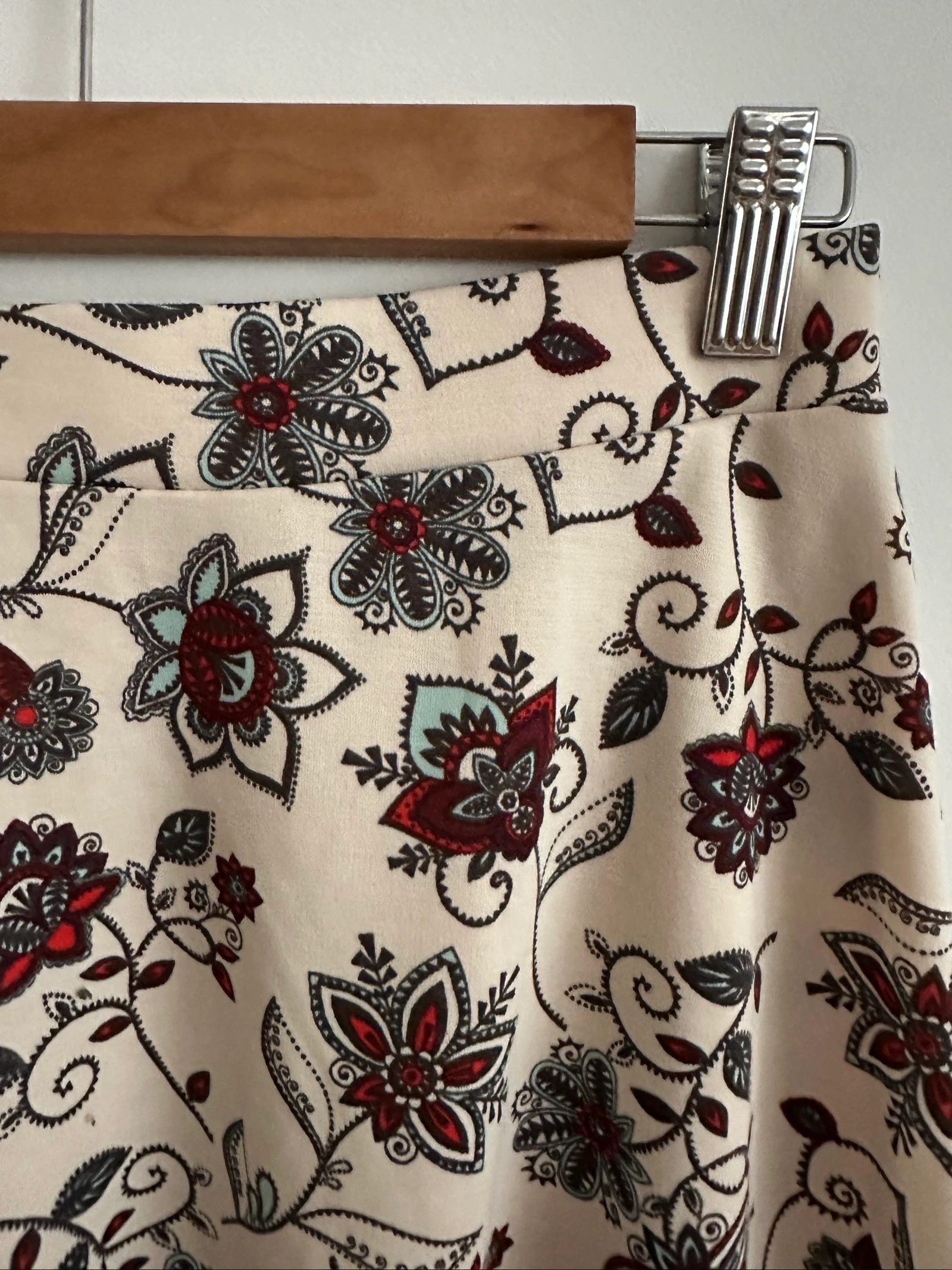 Korte gebloemde / boho rok H&M Maat S - Etnische print – photo 5